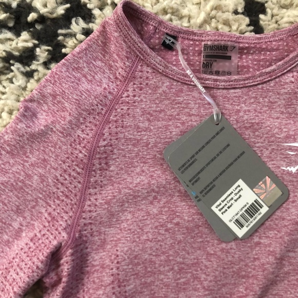 NWT Gymshark Vital Seamless Dusky Pink Top - Picture 3 of 5